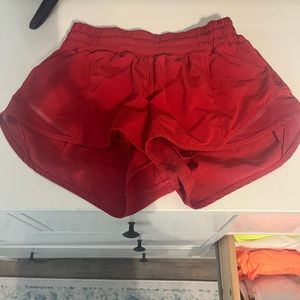 Lululemon hotty hot shorts